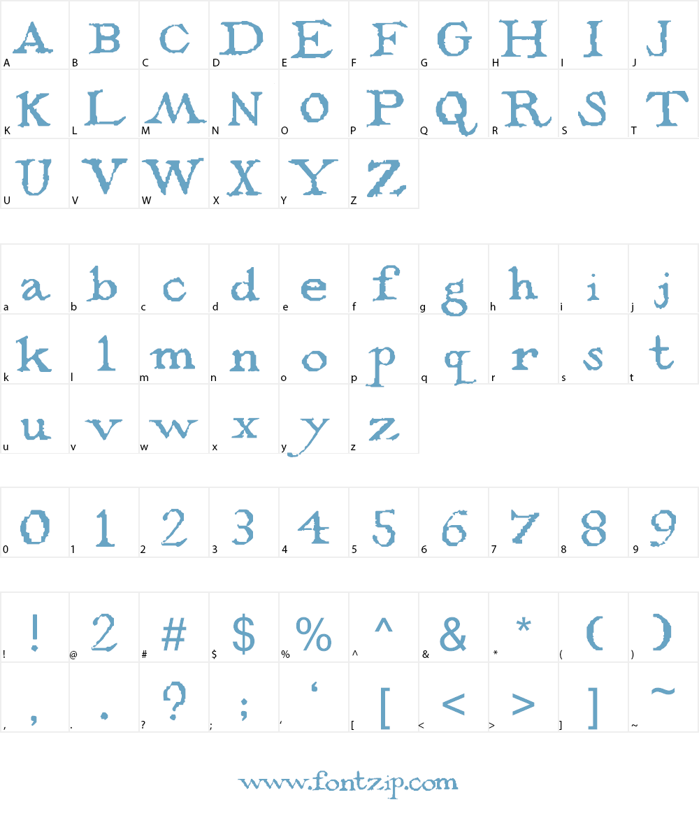 PentaGram’s Stregherria Font Character